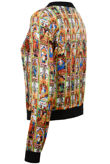 Divinity Print  Bomber Jacket