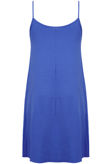 Royal Blue Block Neon Colour Sleeveless Summer Dress