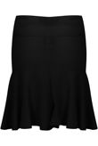 Black Knitted Mini Skirts