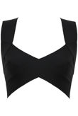 White Bandage Crop Top