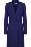 Navy Double Breast Long Coat