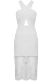 White Midi Dress