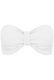 White Front Bow Trimming Bralet