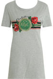 Grey NYC Embossed T-Shirt Dress
