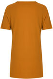 Mustard NYC Embossed T-Shirt Dress