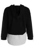 Black Mock Shirt Layered Jumper