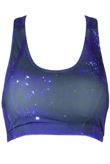 Galaxy Printed Crop Top