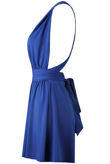 Slinky Multi-way Playsuit In Royal Blue