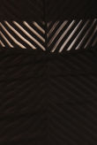 Black Cross Stripe Textured Bodycon Dress