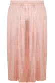 Rose Elasticated Waist Pleated Flare Skirt