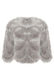 Shaggy Fur Cropped Jacket