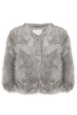 Shaggy Fur Cropped Jacket