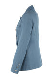 Double Breasted Denim Blazer
