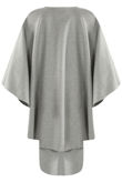 Caped Button Front Overcoat