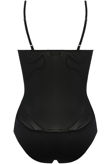 Black Lace Intricate Cami Bodysuit