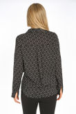 Black Circles Print Shirt