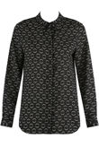 Black Circles Print Shirt
