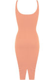 Rose Ribbed Midi Dress