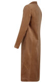 Camel Tailored Warm Overcoat