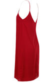 Bordeaux Chiffon Cami Gold Plated Dress