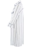 Stripes Button Up Shirt Dress