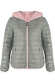 Reversible Puffer Fur Jacket