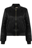 Gem Embellished Bomber Jacket