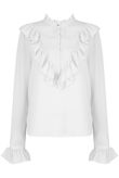 Frilled Button Up Blouse - Mix Colours Pack