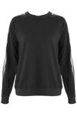 Embrace Trim Sweatshirts in Black