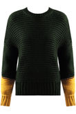 Green Cable Knit Jumpers 
