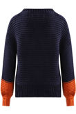 Navy Cable Knit Jumpers 