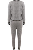 Grey Camouflage Embellished Tracksuit