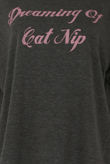 Dark Grey Tee & Short Pyjama Set