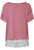 Pink Tee & Short Pyjama