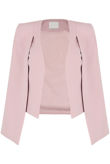 Pink Tailored Cape Blazer