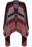 Wine Striped Cape