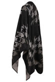 Grey Monochrome Dogtooth Waterfall Cape