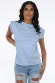 Mix Pack Round Neck T-Shirt With Shoulder Pads