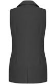 Black Tailored Double Breasted Waistcoat