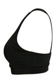 Black & Fuchisa mix pack Active Cross Back Crop Top