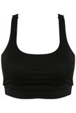 Black & Fuchisa mix pack Active Cross Back Crop Top