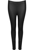 Black Wax Leggings