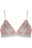 Tropical Printed Lace Bralet