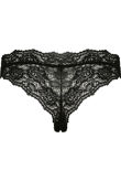 Black Crochet Scallop Knickers