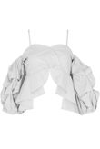 Reveal & Conceal Off Shoulder Top in White