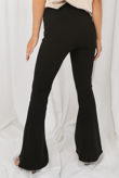 Elasticated Waist Ankle Slit Trouser