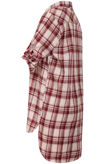 Red Long Check Shirts