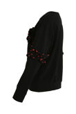 Hearts Frill Trim Sweatshirts