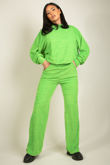 Towelling Tracksuit In Green