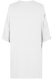 White Safety Pin T-Shift Dress